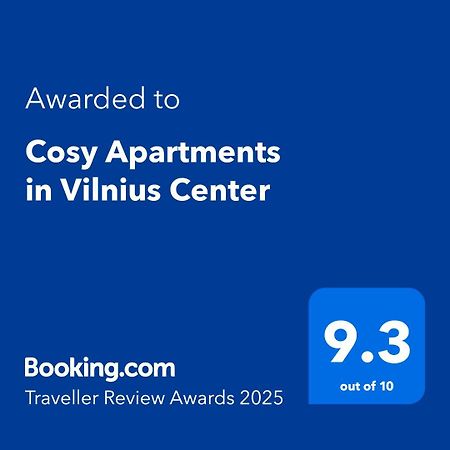 Cosy Apartments In Vilnius Center Eksteriør billede